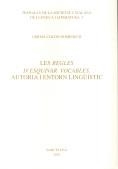 Les Regles d'esquivar vocables : autoria i entorn lingüístic | 9788472835627 | Colón Domènech, Germà