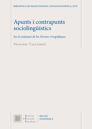 Apunts i contrapunts sociolingüístics | 9788499651644 | Vallverdú, Francesc