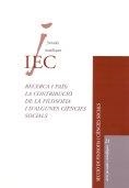 Recerca i país: la contribució de la filosofia i d'algunes ciències socials | 9788499650135 | JORNADES CIENTÍFIQUES