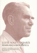 Lluís Solé i Sabarís : semblança biogràfica : conferència pronunciada davant el Ple per David Serrat i Congost el dia 19 de juny de 2000 | 9788472835238 | Serrat i Congost, David