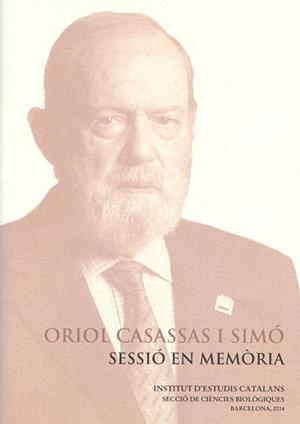 Oriol Casassas i Simó : sessió en memòria | 9788499652061