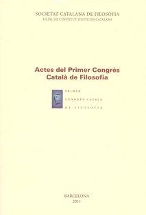 Actes del Primer Congrés Català de Filosofia | 9788499650401 | CONGRÉS CATALÀ DE FILOSOFIA