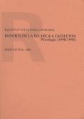 Reports de la recerca a Catalunya. Psicologia (1990-1995) / report elaborat sota la direcció de Lluís Garcia i Sevilla per Antoni Andrés i Pueyo, M. T | 9788472835894 | Garcia i Sevilla, Lluís