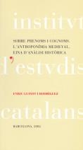Sobre prenoms i cognoms. L'antroponímia medieval, eina d'anàlisi històrica | 9788472836372 | Guinot i Rodríguez, Enric