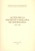 Actes de la Societat Catalana de Sociologia: any 1993 | 9788472832596