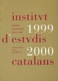 Sessió inaugural del curs 1999-2000 | 9788472834866 | Institut d'Estudis Catalans