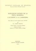 Reflexions entorn de la pesta moderna: l'accident a la carretera: discurs llegit en la sessió  inaugural del curs 1972-1973 | 9788472830974 | Trueta i Raspall, Josep