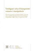 Verdaguer sota el franquisme: censura i manipulació | 9788499653846 | Pinyol i Torrents, Ramon