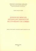 Anàlisi de mescles mitjançant resolució multivariant de corbes | 9788472833531 | Tauler i Ferré, Romà