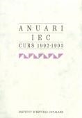 Anuari IEC : curs 1992-1993 | 9788472832640 | Institut d'Estudis Catalans (Barcelona)