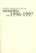 Memòria : curs 1996-1997 | 9788472833937 | Institut d'Estudis Catalans