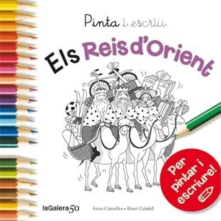 Pinta i escriu Els Reis d'Orient | 9788424648879 | Canyelles, Anna