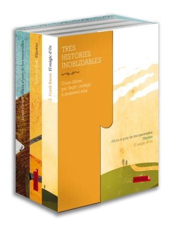 Tres històries inoblidables Pinotxo/ El Màgic d'Oz/ Alícia al país | 9788499304038 | Collodi, Carlo;Baum, L. Frank;Carroll, Lewis