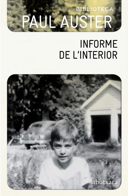 Informe de l'interior | 9788499309491 | Auster, Paul