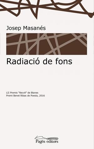 Radiació de fons | 9788499758367 | Masanés Nogués, Josep