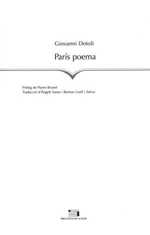 París poema | 9788497792264 | Dotoli, Giovanni