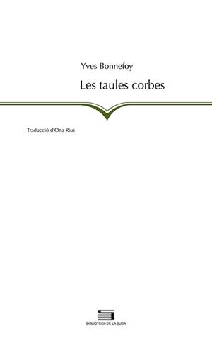 Les taules corbes | 9788497793650 | Bonnefoy, Yves