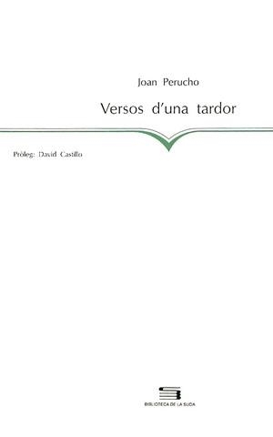 Versos d'una tardor | 9788479352776 | Perucho, Joan