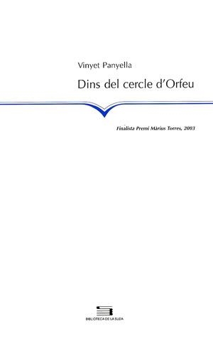 Dins del cercle d'Orfeu | 9788497791366 | Panyella, Vinyet
