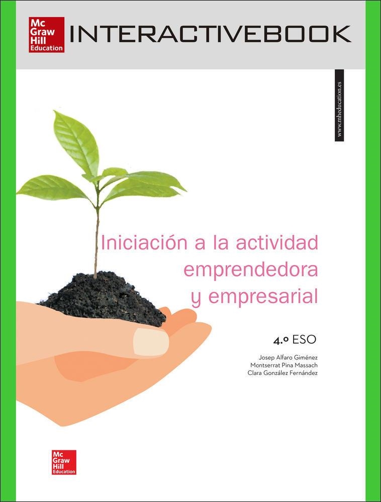 BL INICIACION A LA ACTIVIDAD EMPRESARIAL Y EMPRENDEDORA 4 ESO. LIBRO DIGITAL | 9788448612436 | Alfaro Giménez,Josep;Pina Massachs,Montserrat;González Fernández,Clara