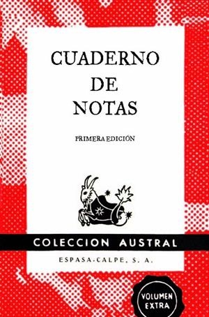 Cuaderno de notas rojo 9x14cm | 9788467008371 | Espasa Calpe