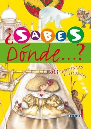 ¿Sabes dónde...? | 9788430589524 | Susaeta, Equipo