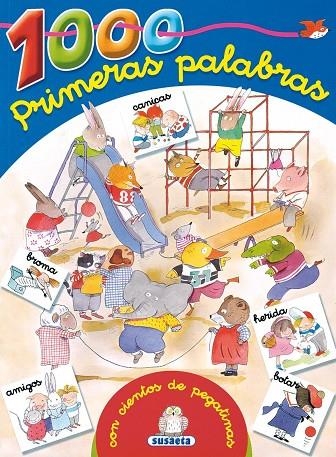 1000 Primeras palabras con cientos de pegatinas | 9788430545612 | Susaeta, Equipo