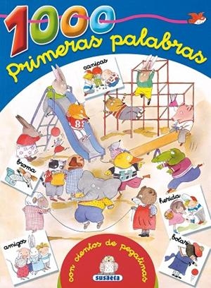 1000 Primeras palabras con cientos de pegatinas | 9788430545612 | Susaeta, Equipo