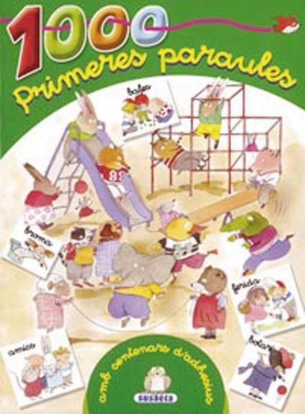 1000 Primeres paraules amb centenars d'adhesius | 9788467733679 | Susaeta, Equip