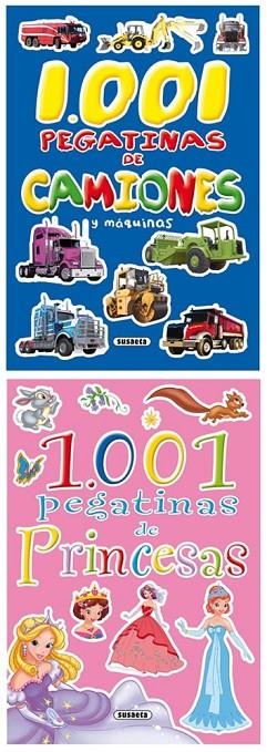 1001 pegatinas de... (2 títulos) | 9788467723410 | Susaeta, Equipo