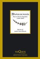 20 años de poesía | 9788483831328 | Soria Olmedo, Andrés