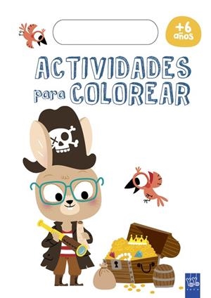 Actividades para colorear +6 | 9788408179764 | YOYO