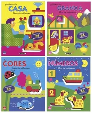 Adhesivos didácticos (4 títulos) | 9788430591329 | Busquets, Jordi