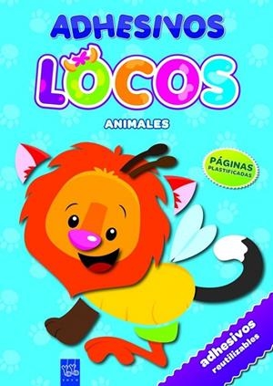 Adhesivos locos. Animales | 9788408098348 | YOYO