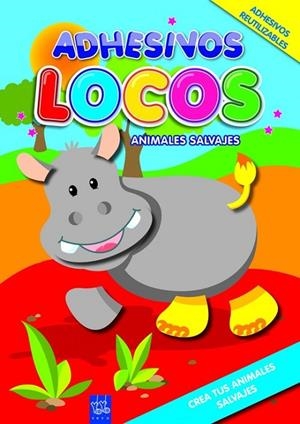 Adhesivos locos. Animales salvajes | 9788408089957 | YOYO