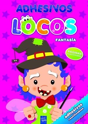 Adhesivos locos. Fantasía | 9788408098362 | YOYO
