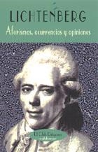 Aforismos, ocurrencias y opiniones | 9788477022992 | Lichtenberg, Georg Christoph