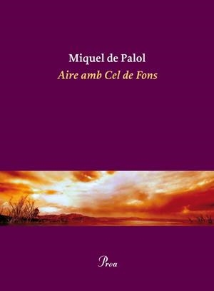 Aire amb Cel de Fons | 9788475882932 | De Palol I Muntanyola, Miquel