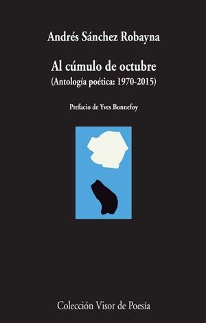 Al cúmulo de octubre | 9788498959260 | Sánchez Robayna, Andrés