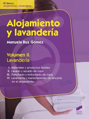 Alojamiento y lavandería | 9788490771181 | Ruz Gómez, Manuela