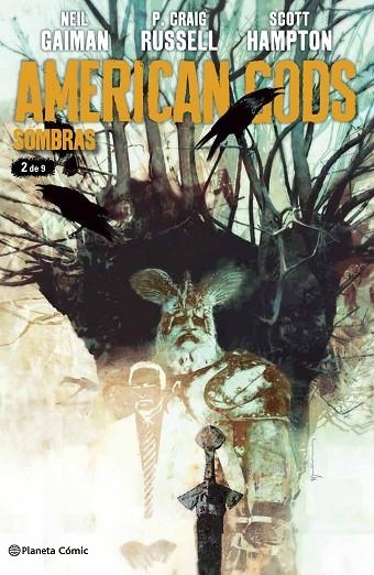 American Gods Sombras nº 02/09 | 9788491467199 | Gaiman, NEil;Craig Russell, Philip;Hampton, Scott