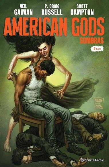 American Gods Sombras nº 06/09 | 9788491465638 | Gaiman, NEil;Craig Russell, Philip;Hampton, Scott