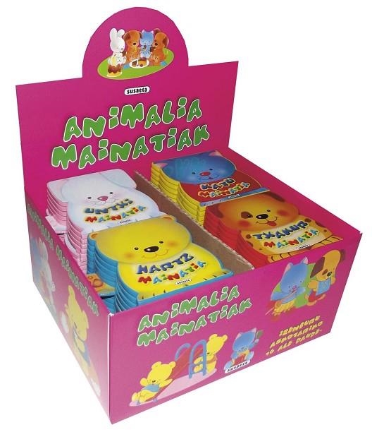 Animalia mainatiak (4 titulu) | 9788467717990 | Susaeta, Taldeak