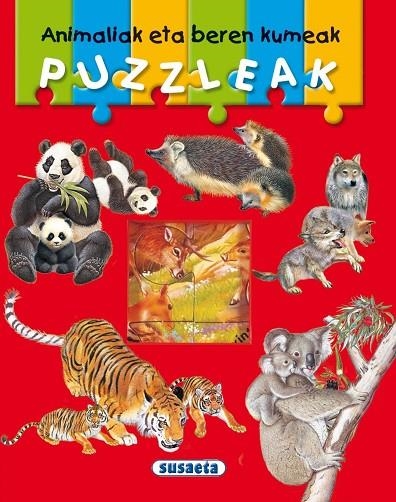 Animaliak eta beren kumeak puzzleak | 9788467735673 | Susaeta, Taldeak