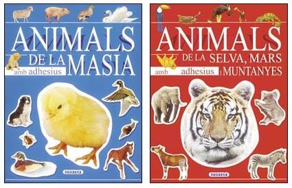 Animals amb adhesious (2 títols) | 9788430525737 | Susaeta, Equipo