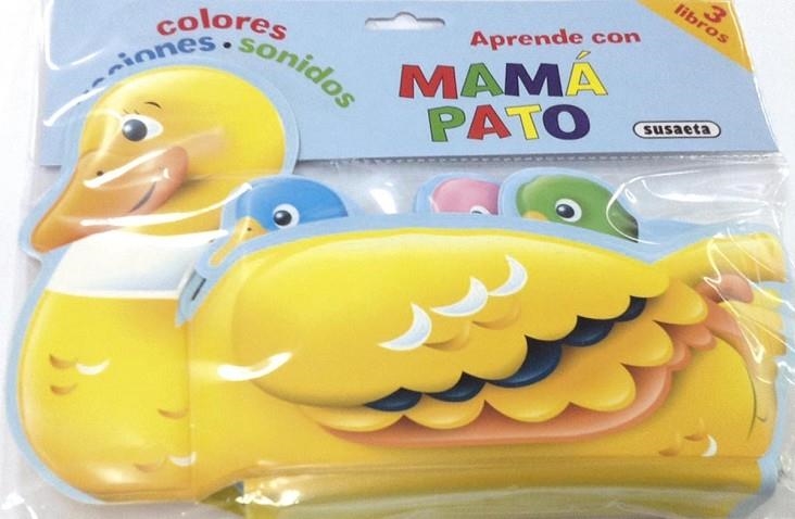 Aprende con mamá pato colores, acciones y sonidos | 9788467739794 | Susaeta, Equipo