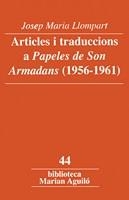 Articles i traduccions a "Papeles de Son Armadans" (1956-1961) | 9788484159490 | Llompart de la Peña, Josep Maria
