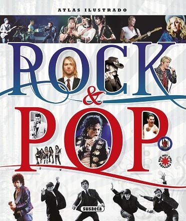 Atlas ilustrado Rock AND Pop | 9788467722635 | Gutiérrez, Johana