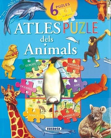 Atles puzle dels animals | 9788467733754 | Susaeta, Equip