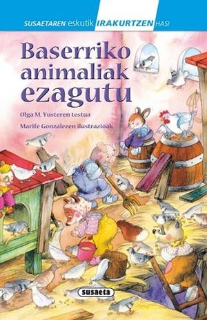 Baserriko animaliak ezagutu | 9788467739497 | Martínez Yuste, Olga